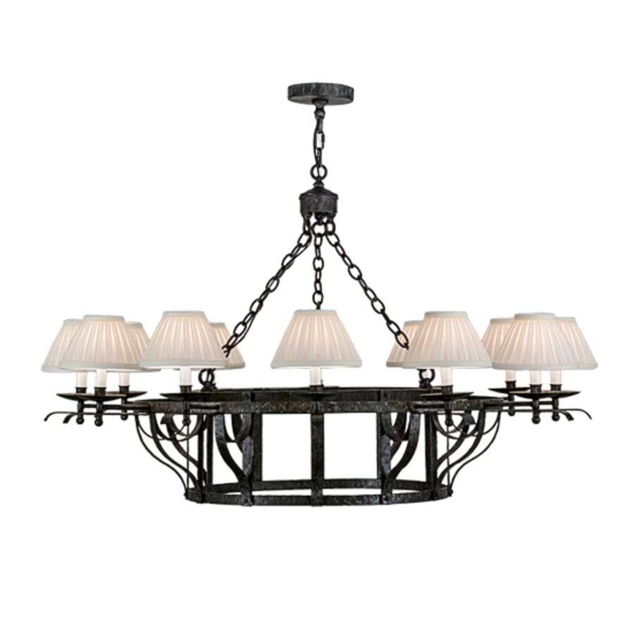 Meyda Tiffany Ethel 12 Light 52" Wide Ring Chandelier