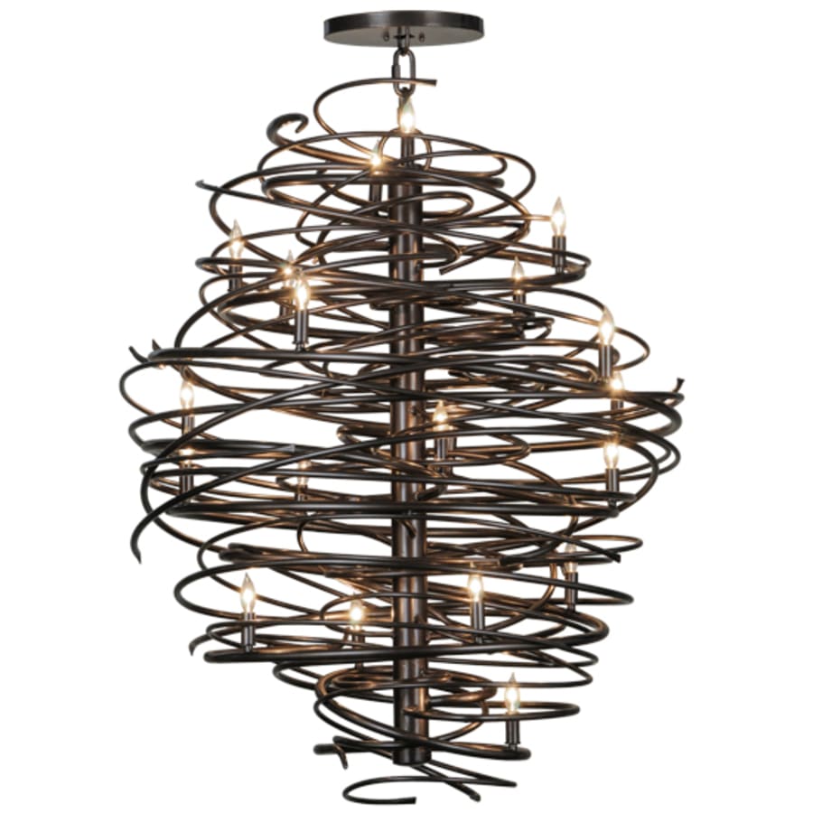 Meyda Tiffany Cyclone 20 Light 42" Wide Candle Style Chandelier