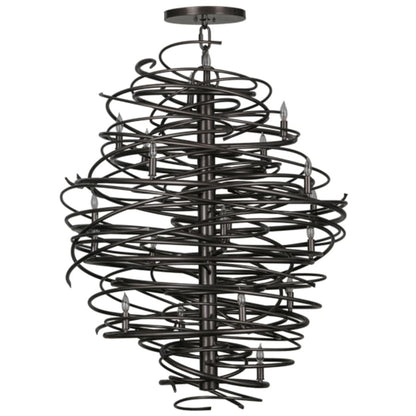 Meyda Tiffany Cyclone 20 Light 42" Wide Candle Style Chandelier