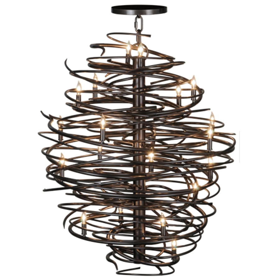 Meyda Tiffany Cyclone 20 Light 42" Wide Candle Style Chandelier