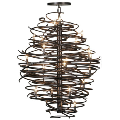 Meyda Tiffany Cyclone 20 Light 42" Wide Candle Style Chandelier