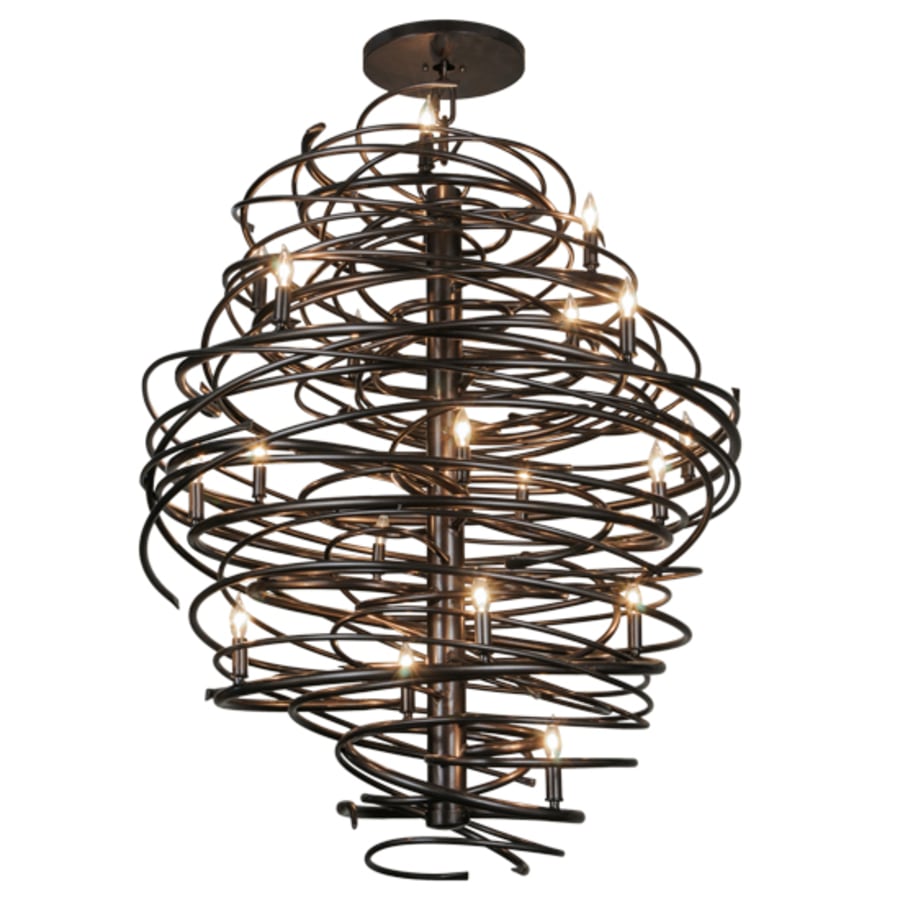 Meyda Tiffany Cyclone 20 Light 42" Wide Candle Style Chandelier