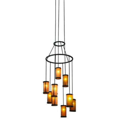 Meyda Tiffany Cartier 9 Light 35" Wide Ring Chandelier