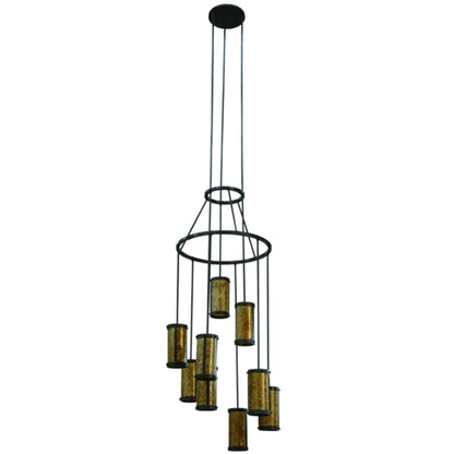Meyda Tiffany Cartier 9 Light 35" Wide Ring Chandelier