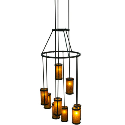 Meyda Tiffany Cartier 9 Light 35" Wide Ring Chandelier