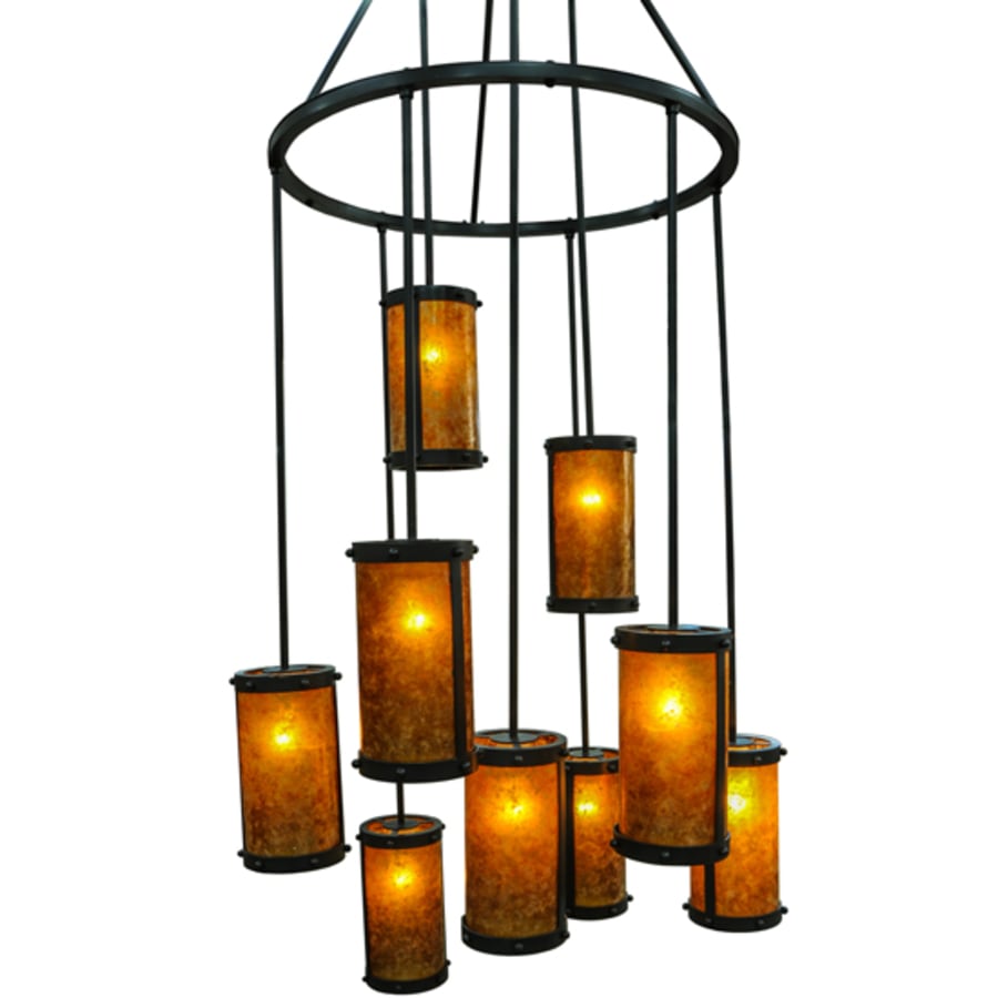 Meyda Tiffany Cartier 9 Light 35" Wide Ring Chandelier