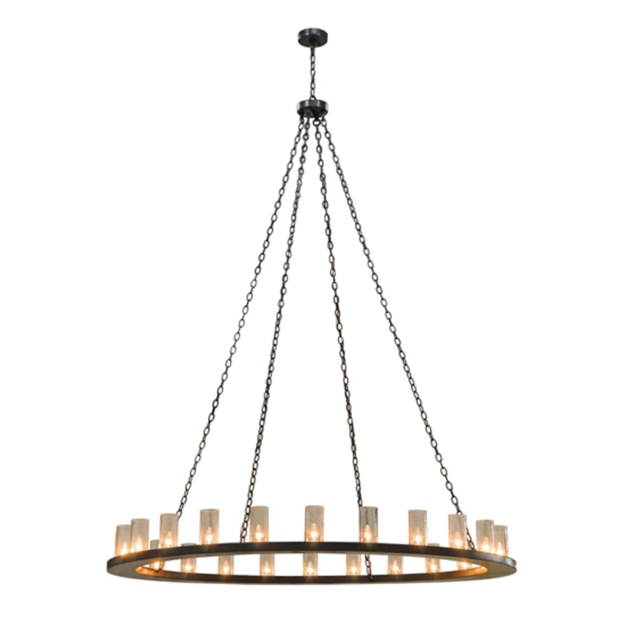 Meyda Tiffany Loxley 24 Light 72" Wide Ring Chandelier