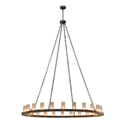 Meyda Tiffany Loxley 24 Light 72" Wide Ring Chandelier