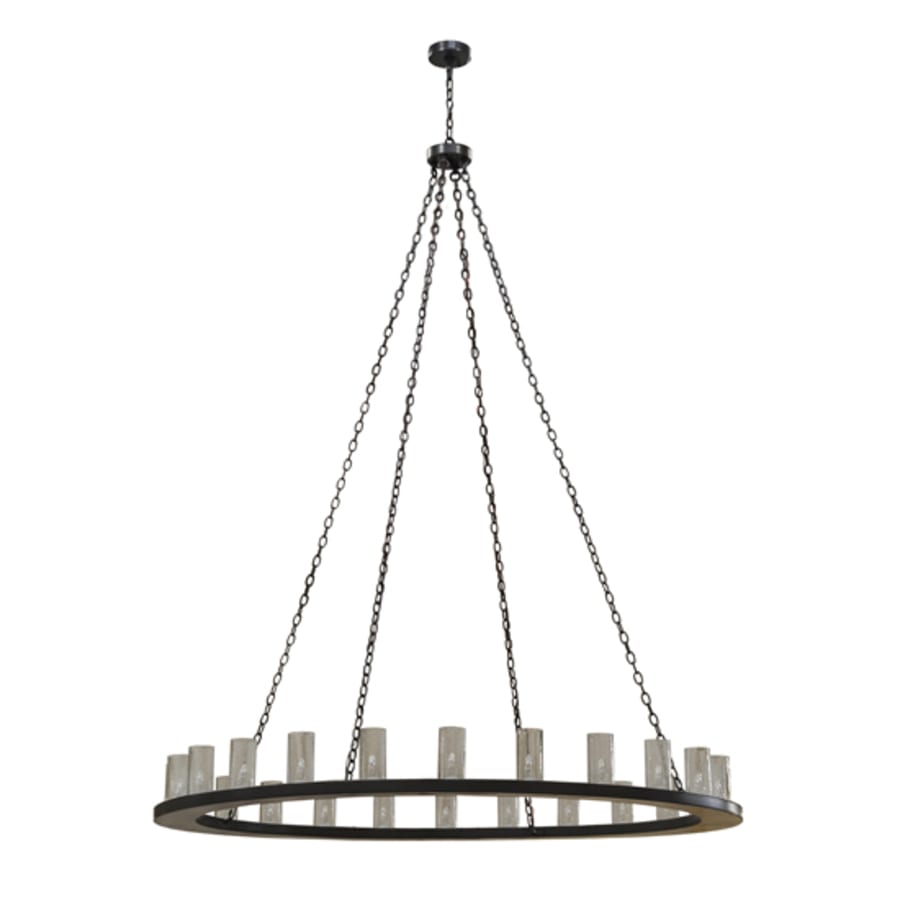 Meyda Tiffany Loxley 24 Light 72" Wide Ring Chandelier