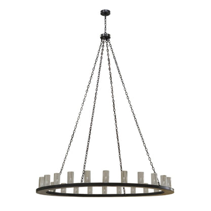 Meyda Tiffany Loxley 24 Light 72" Wide Ring Chandelier