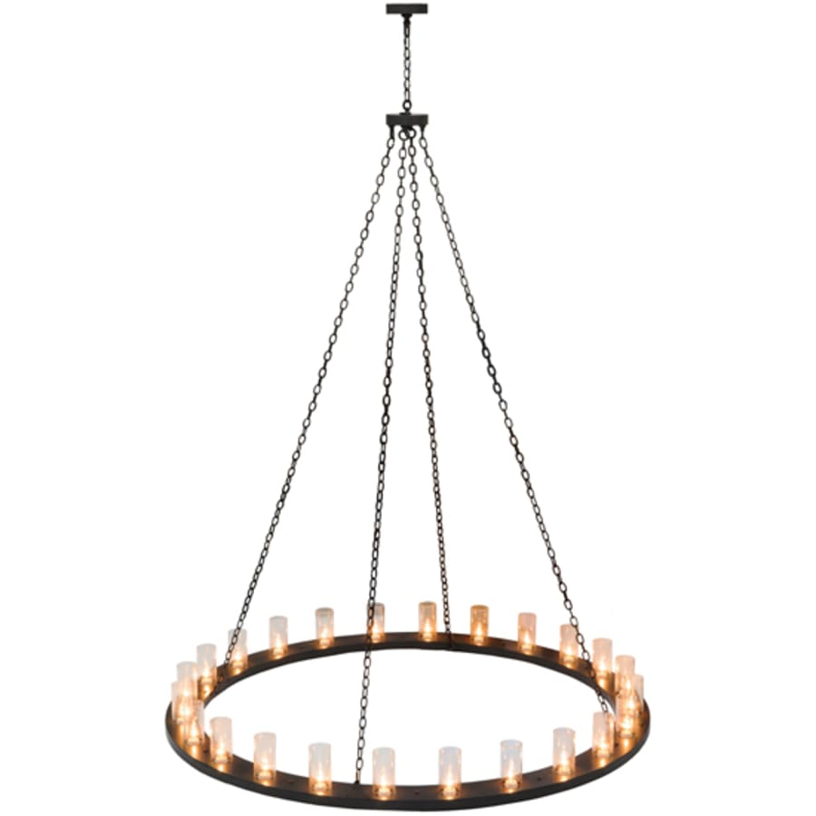 Meyda Tiffany Loxley 24 Light 72" Wide Ring Chandelier