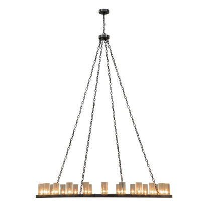 Meyda Tiffany Loxley 24 Light 72" Wide Ring Chandelier