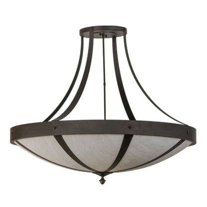 Meyda Tiffany Urban 6 Light 42" Wide Semi-Flush Bowl Ceiling Fixture