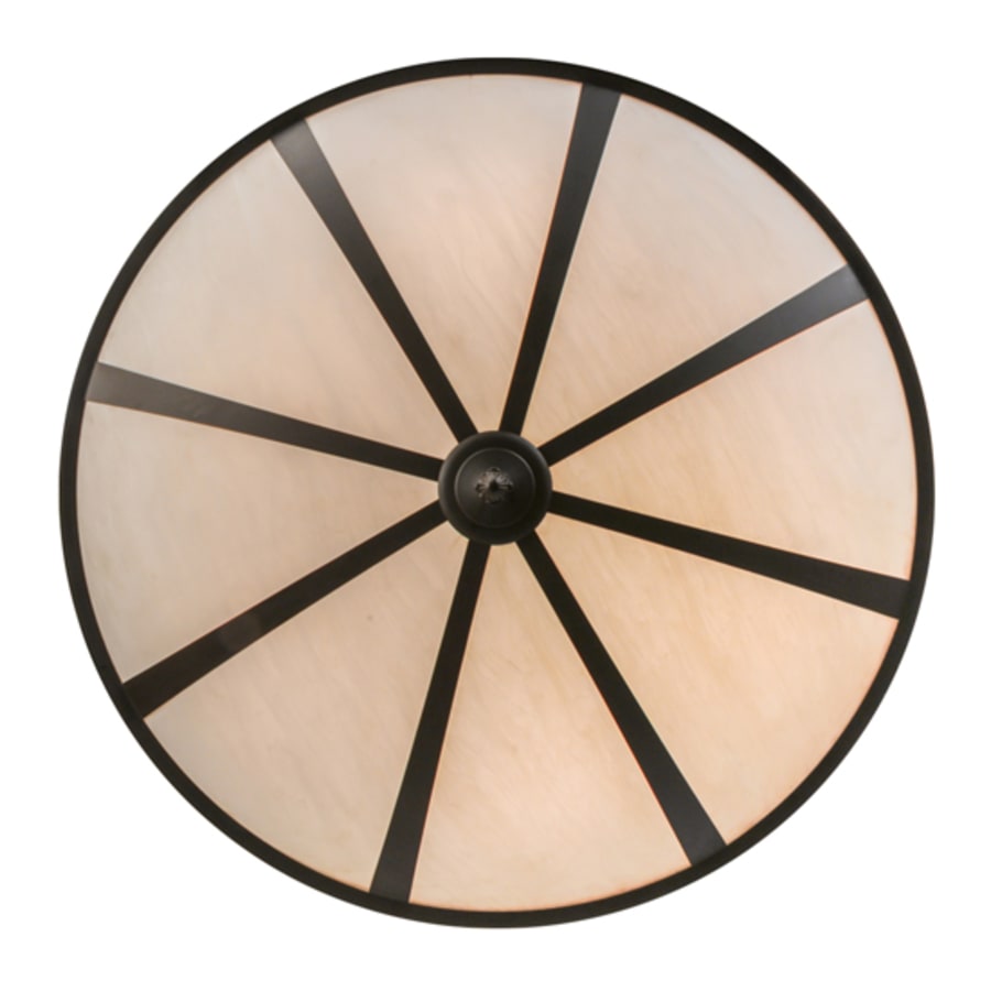 Meyda Tiffany Urban 6 Light 42" Wide Semi-Flush Bowl Ceiling Fixture