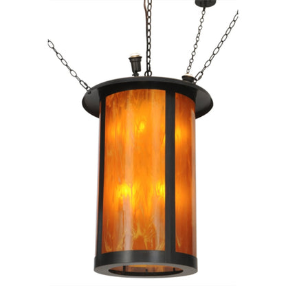 Meyda Tiffany Fulton 3 Light 24" Wide Pendant