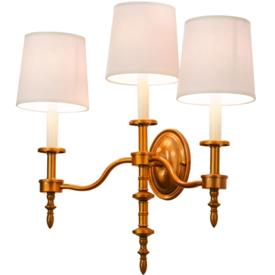 Meyda Tiffany Toby 3 Light 22" Tall Wall Sconce