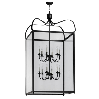Meyda Tiffany Rennes 12 Light 43" Wide Taper Candle Pendant