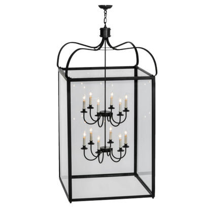 Meyda Tiffany Rennes 12 Light 43" Wide Taper Candle Pendant