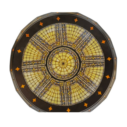 Meyda Tiffany Fleur-de-lis 10 Light 57" Wide Pendant