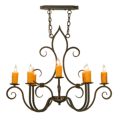 Meyda Tiffany Clifton 8 Light 26" Wide Taper Candle Style Chandelier