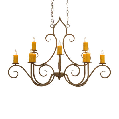 Meyda Tiffany Clifton 10 Light 28" Wide Taper Candle Style Chandelier