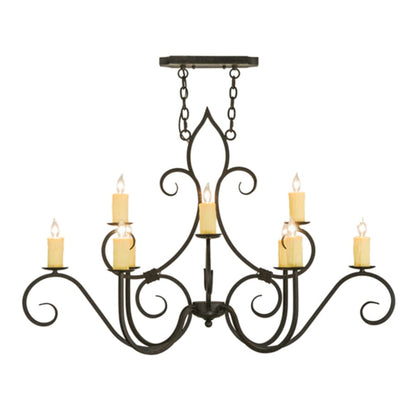 Meyda Tiffany Clifton 10 Light 28" Wide Taper Candle Style Chandelier