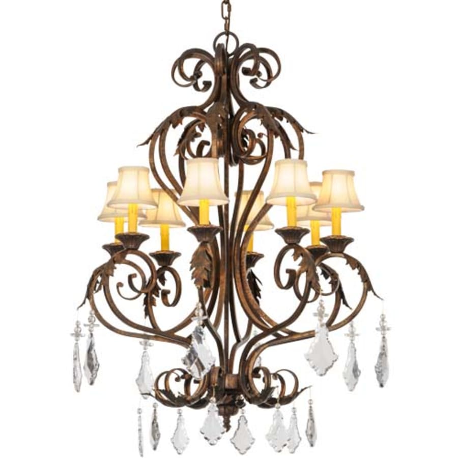 Meyda Tiffany Josephine 8 Light 30" Wide Chandelier