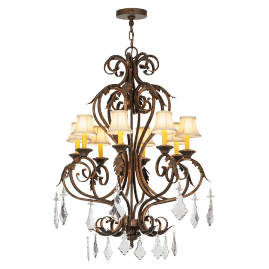 Meyda Tiffany Josephine 8 Light 30" Wide Chandelier