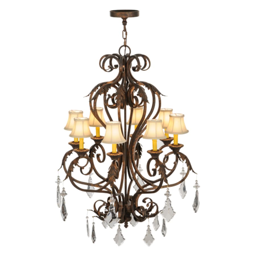 Meyda Tiffany Josephine 8 Light 30" Wide Chandelier