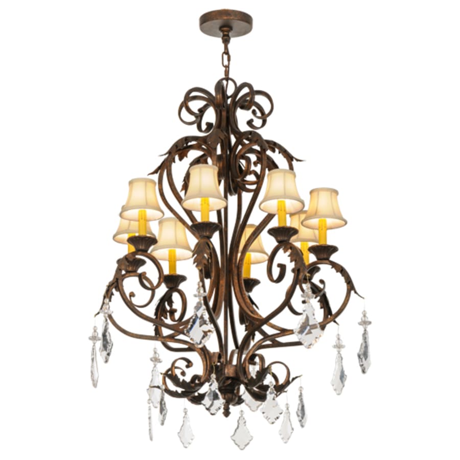 Meyda Tiffany Josephine 8 Light 30" Wide Chandelier