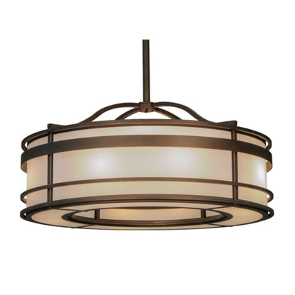Meyda Tiffany Sargent 8 Light 57" Wide Pendant