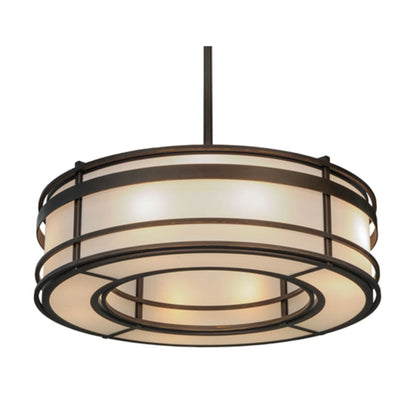 Meyda Tiffany Sargent 8 Light 57" Wide Pendant