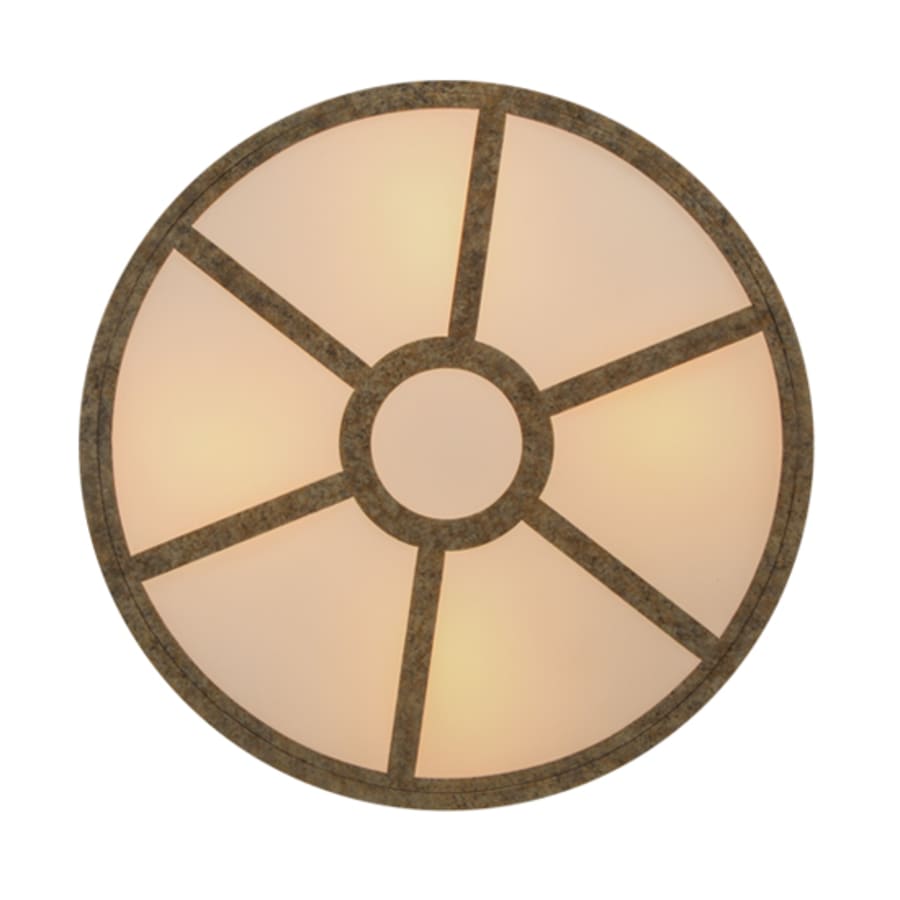 Meyda Tiffany Donya 4 Light 26" Wide Semi-Flush Drum Ceiling Fixture - Corinth Finish
