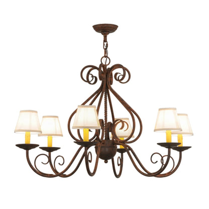 Meyda Tiffany Jenna 6 Light 36" Wide Chandelier