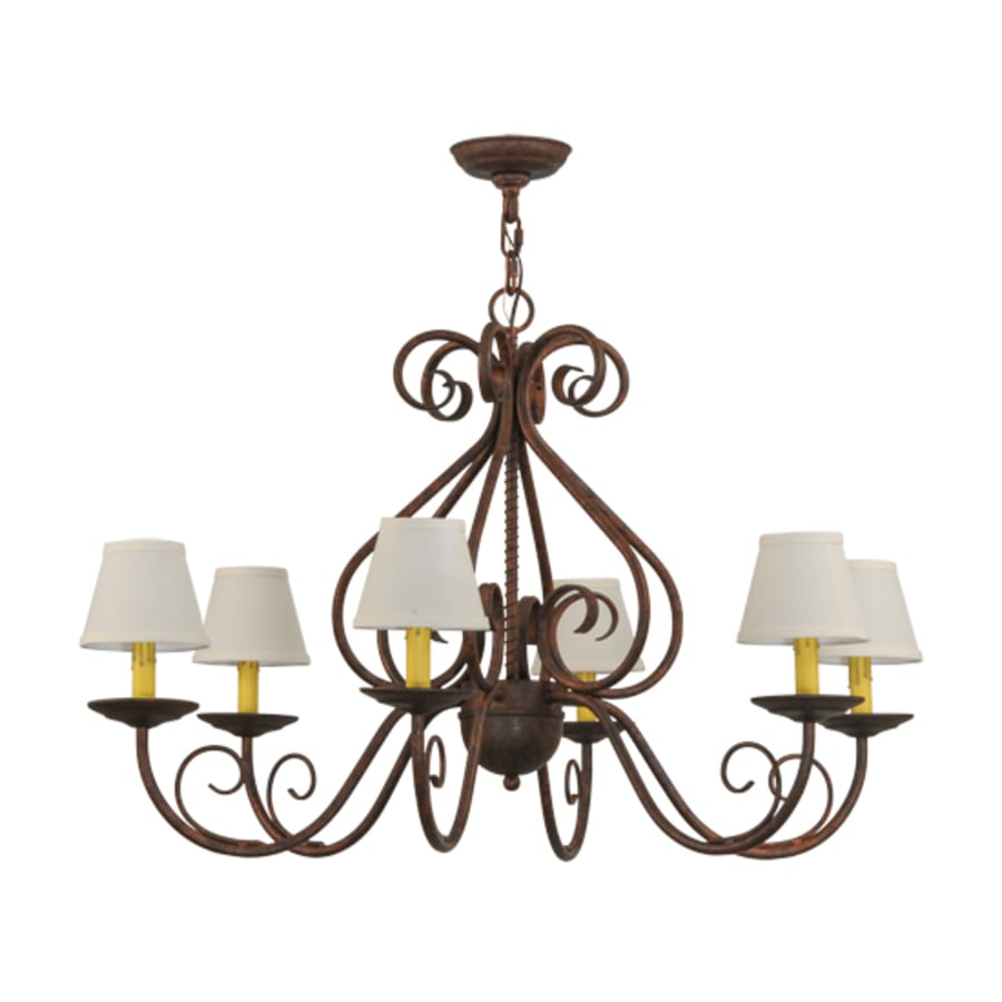 Meyda Tiffany Jenna 6 Light 36" Wide Chandelier