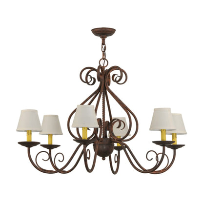 Meyda Tiffany Jenna 6 Light 36" Wide Chandelier