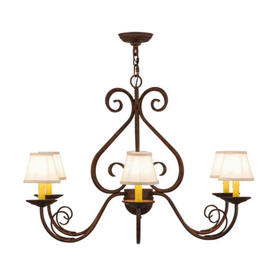 Meyda Tiffany Jenna 6 Light 36" Wide Chandelier
