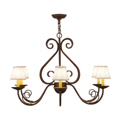 Meyda Tiffany Jenna 6 Light 36" Wide Chandelier