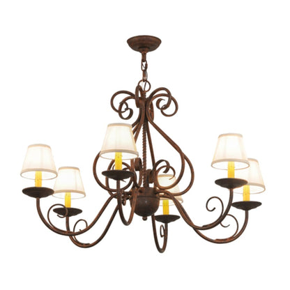 Meyda Tiffany Jenna 6 Light 36" Wide Chandelier
