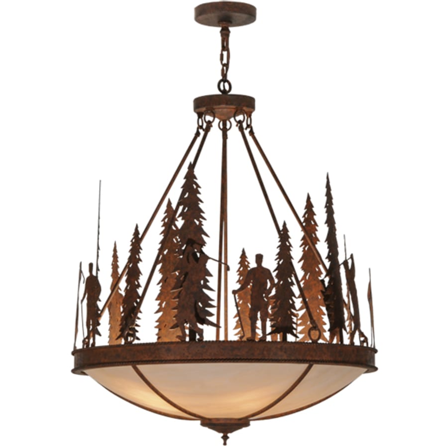 Meyda Tiffany Ironwood 5 Light 30" Wide Pendant