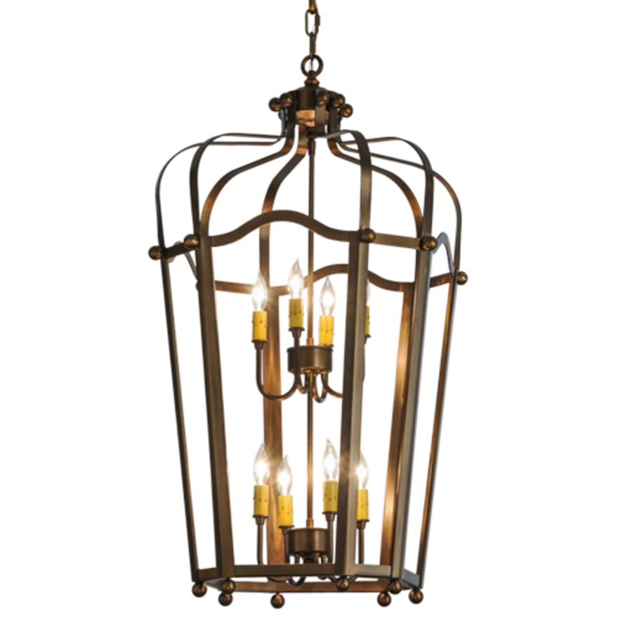 Meyda Tiffany Citadel 8 Light 22" Wide Taper Candle Pendant
