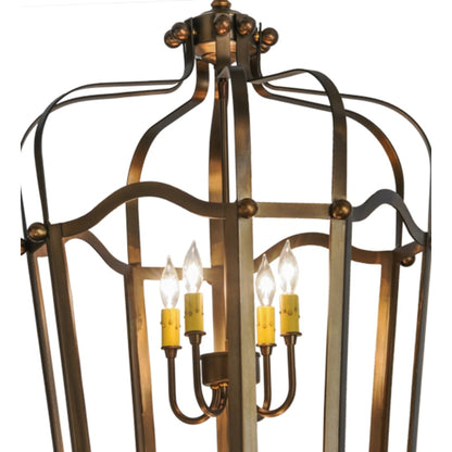 Meyda Tiffany Citadel 8 Light 22" Wide Taper Candle Pendant