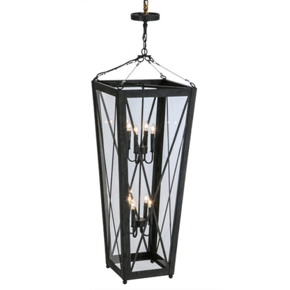 Meyda Tiffany Eures 8 Light 26" Wide Taper Candle Pendant