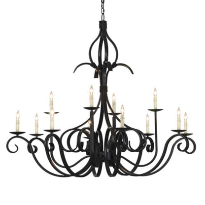 Meyda Tiffany Cypress 40 Light 54" Wide Taper Candle Style Chandelier