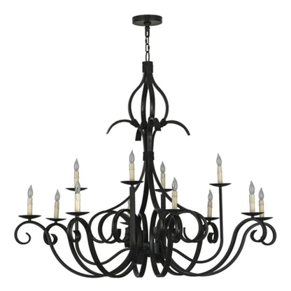 Meyda Tiffany Cypress 40 Light 54" Wide Taper Candle Style Chandelier