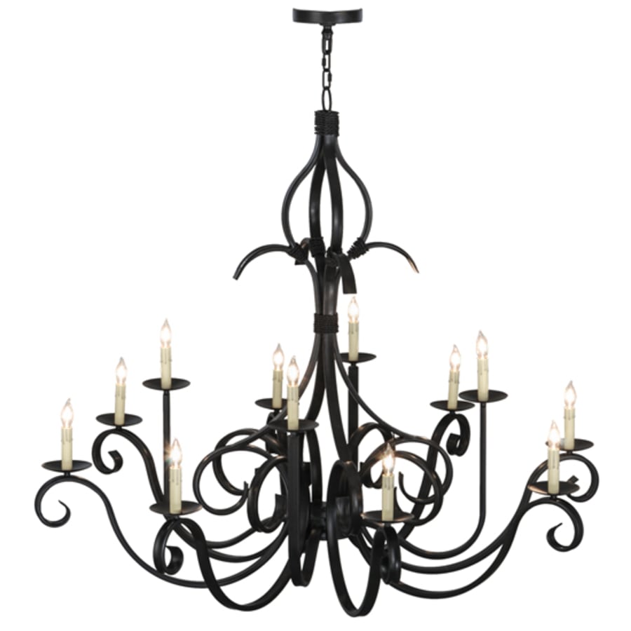 Meyda Tiffany Cypress 40 Light 54" Wide Taper Candle Style Chandelier