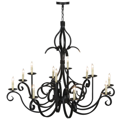 Meyda Tiffany Cypress 40 Light 54" Wide Taper Candle Style Chandelier