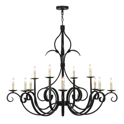 Meyda Tiffany Cypress 40 Light 54" Wide Taper Candle Style Chandelier