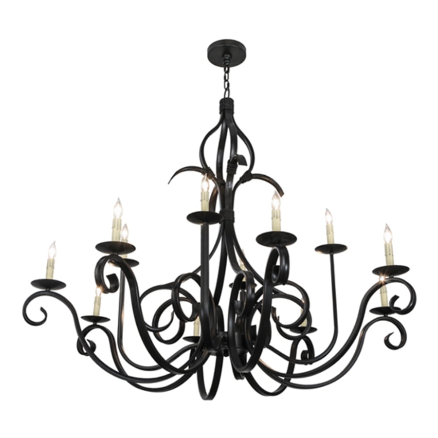 Meyda Tiffany Cypress 40 Light 54" Wide Taper Candle Style Chandelier