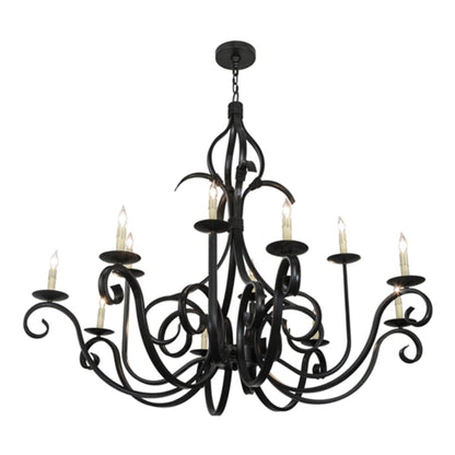 Meyda Tiffany Cypress 40 Light 54" Wide Taper Candle Style Chandelier